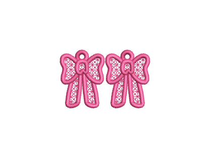 Delicate Bow Earrings FSL