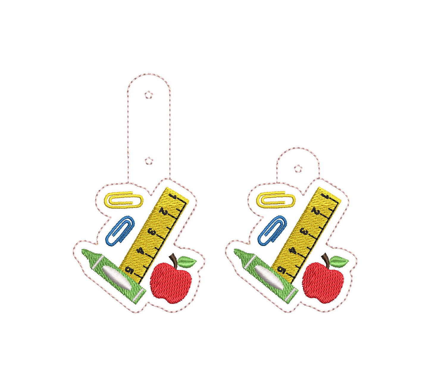 Back to School Teacher Tools Keychain