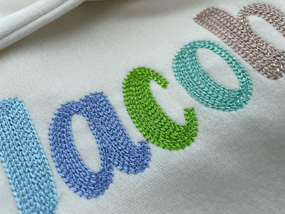 Light Fill Chain Font hand stitch effect Chain Bold Font machine embroidery designs alphabet letters numbers monogram 1.4 up to 2.7 inch, BX - image 8