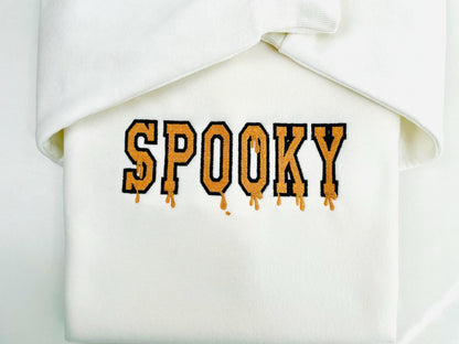 Halloween Spooky Melted FONT 2 styles Varsity Collegiate type kids best alphabet monogram machine embroidery designs fill stitch and outline - image 9