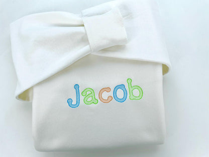 Quick light stitch fill Font Dot to Dot style kids alphabet machine embroidery designs Monogram letters many sizes 1.2 up to 4.4 inch, BX - image 6