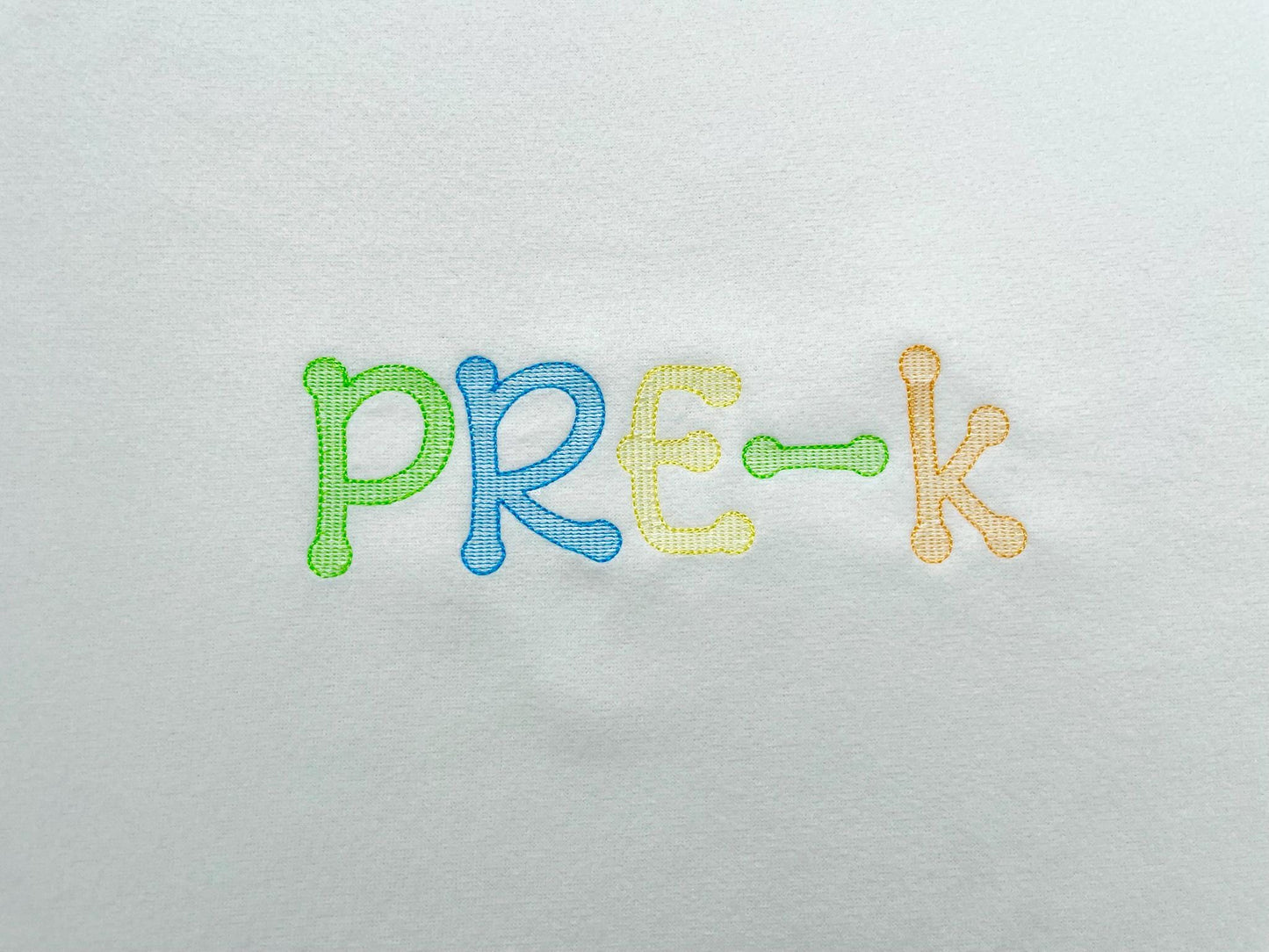 Quick light stitch fill Font Dot to Dot Kindergarten kids alphabet machine embroidery designs Monogram letters sizes 1 up to 2.6 inch, BX - image 4