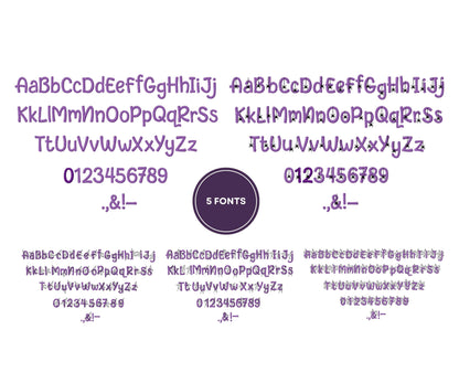 Halloween Spider Web Font SET of 5 Fonts satin stitch machine embroidery designs spiderweb cobweb alphabet mini sizes spooky scary kids Boo - image 5