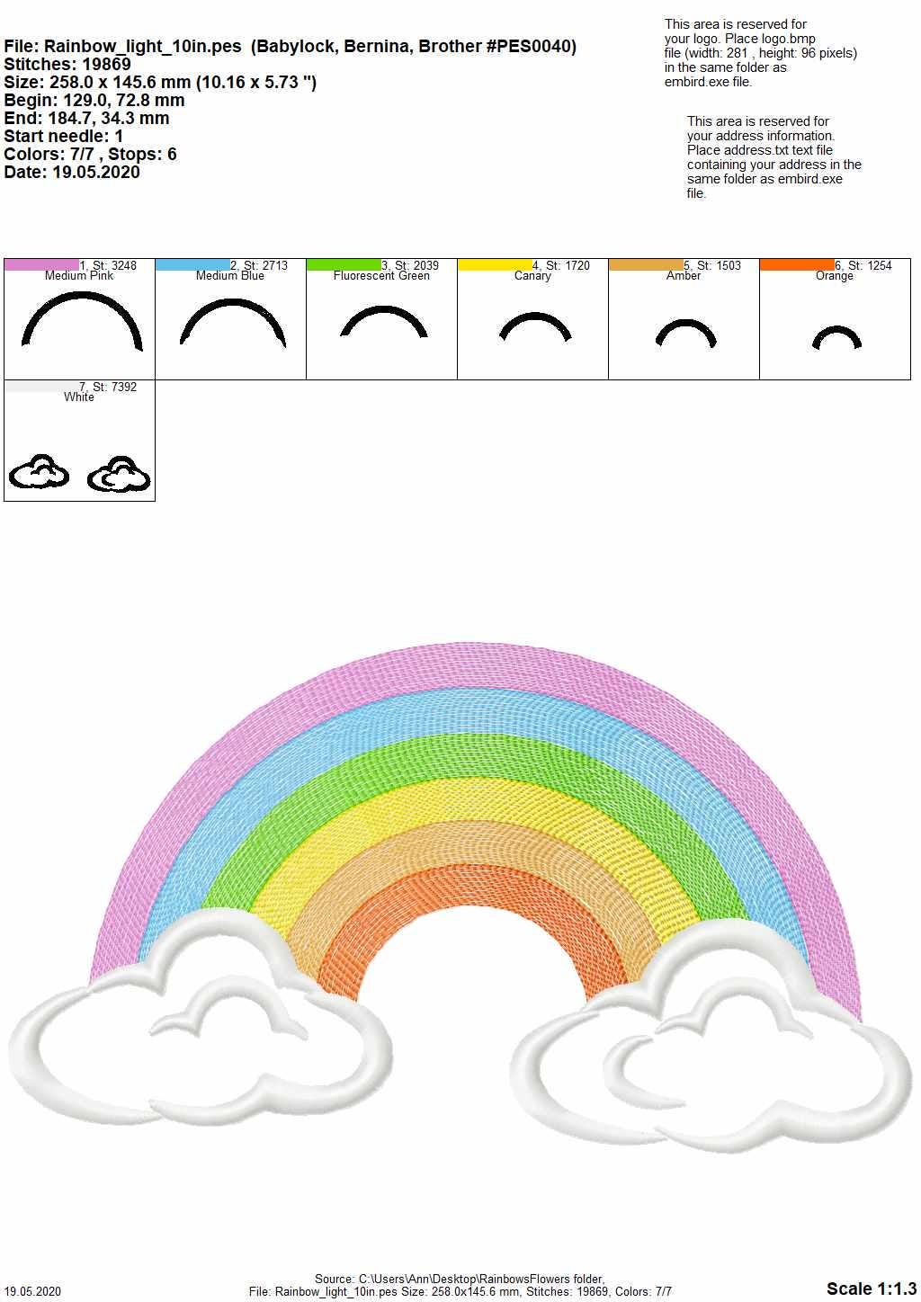 Classic Rainbow and Clouds - image 4