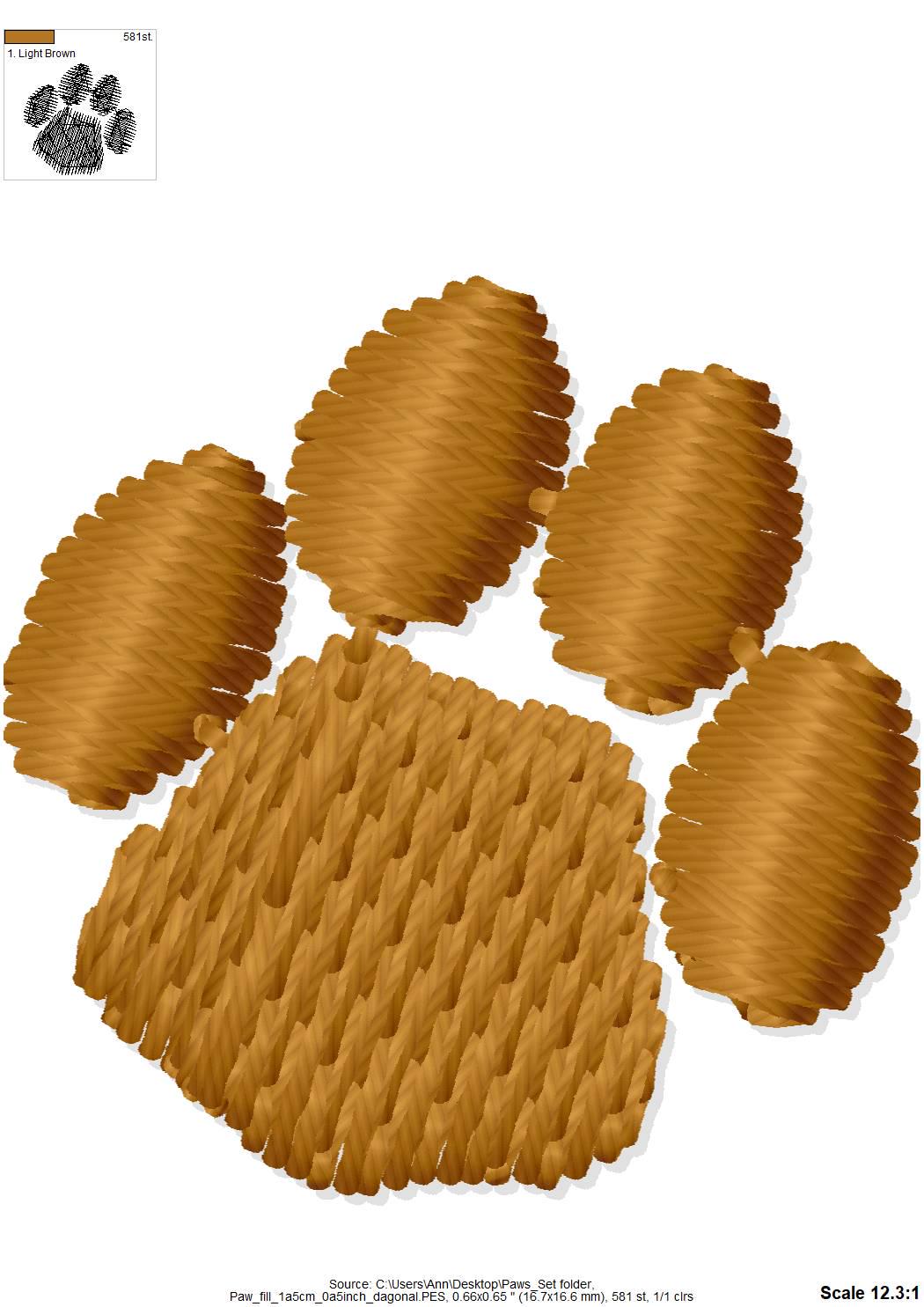 Dog Puppy Paw Set - image 5