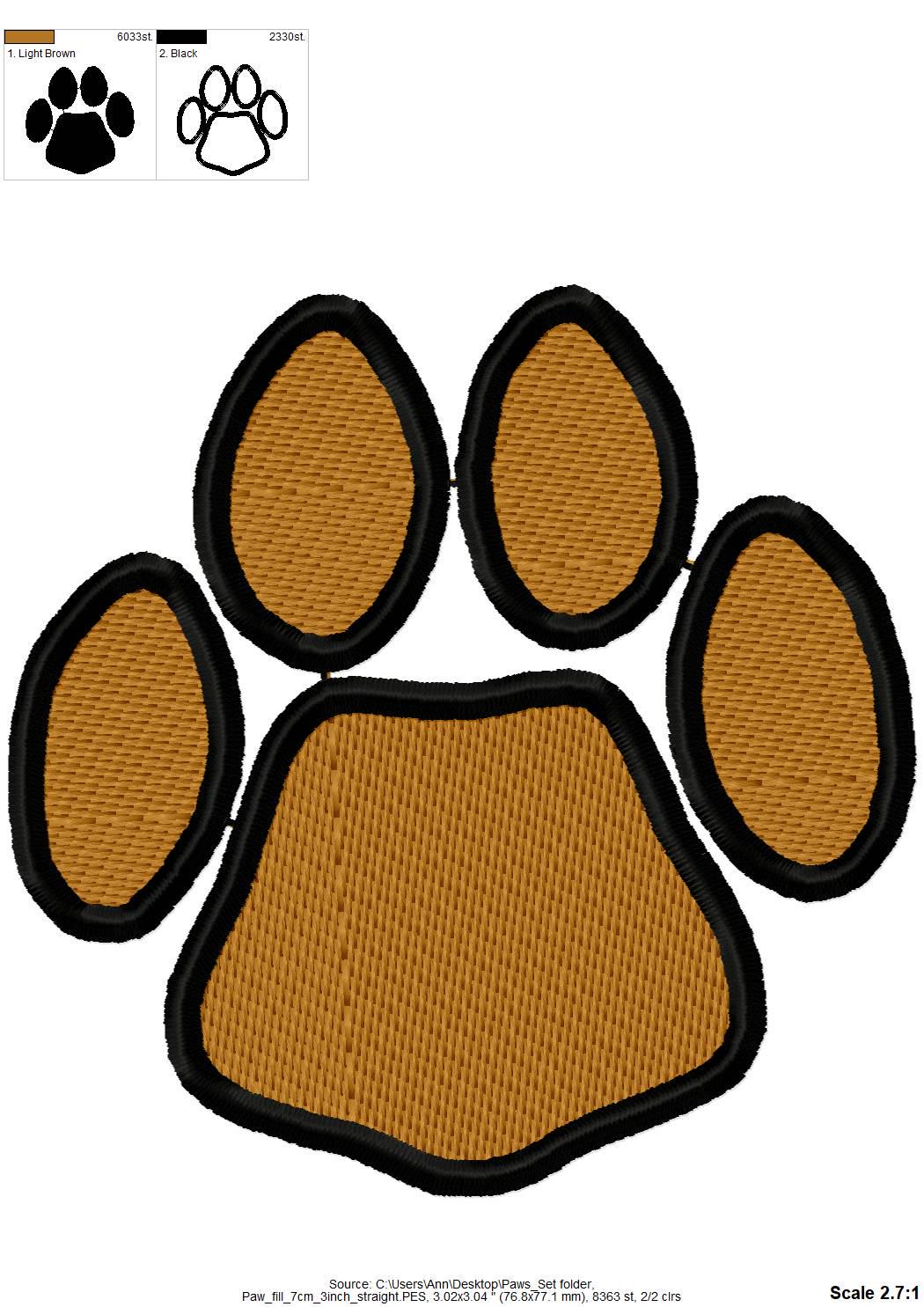 Dog Puppy Paw Set - image 7