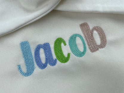 Light Fill Chain Font hand stitch effect Chain Bold Font machine embroidery designs alphabet letters numbers monogram 1.4 up to 2.7 inch, BX - image 2