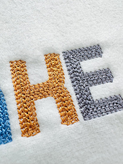 Light Fill Chain Block Font hand stitch effect machine embroidery designs alphabet letters numbers monogram mini sizes 1.2 up to 2.3 inch BX - image 5