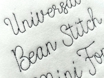 Handwritten Line FONT quick light bean stitch machine embroidery designs script alphabet Monogram letters assorted sizes 1 up to 3 inch, BX - image 9
