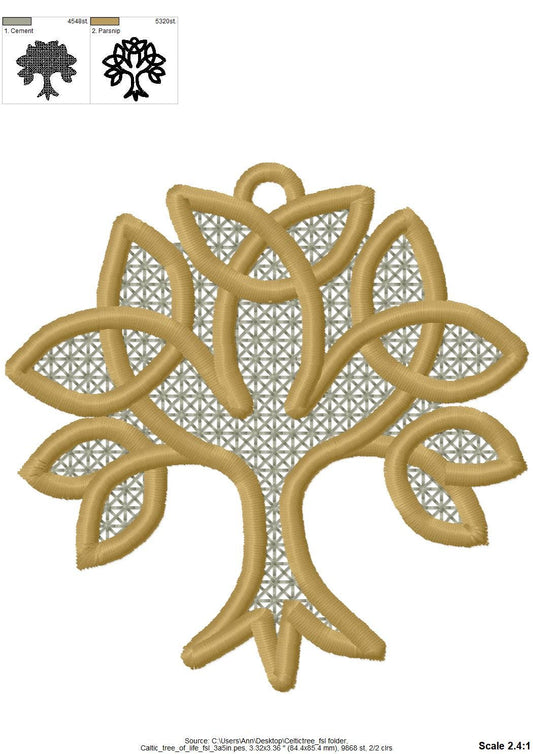 Celtic Tree of Life Charm FSL - image 2