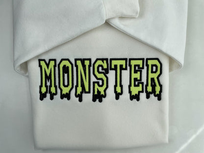 Halloween Spooky Melted FONT Applique Varsity Collegiate Melting Dripping Alphabet Monogram machine embroidery designs sizes 3 up to 6 inch - image 7