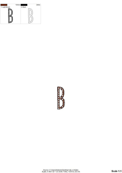 Mini Fancy Checkered Narrow Font