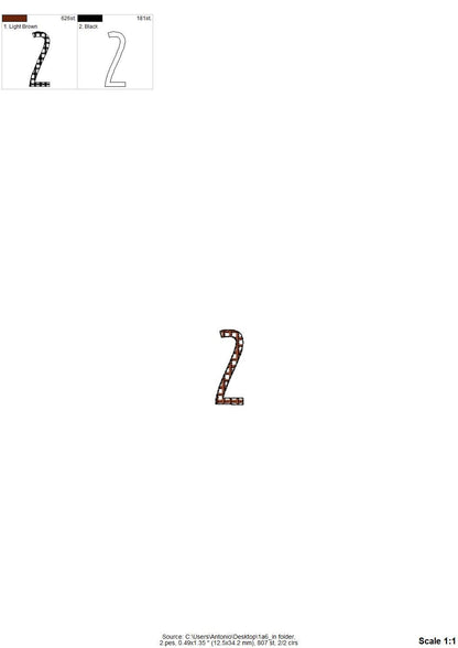 Mini Fancy Checkered Narrow Font