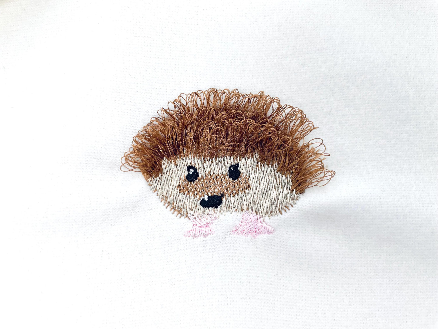 Little Hedgehog Dan Fringed Fluffy Chenille Mini Wild Animal Machine Embroidery Designs Forest Cute Hedgehog Kids Baby Boys Shirt Design - Etsy