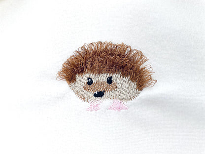 Little Hedgehog Dan Fringed Fluffy Chenille Mini Wild Animal Machine Embroidery Designs Forest Cute Hedgehog Kids Baby Boys Shirt Design - Etsy