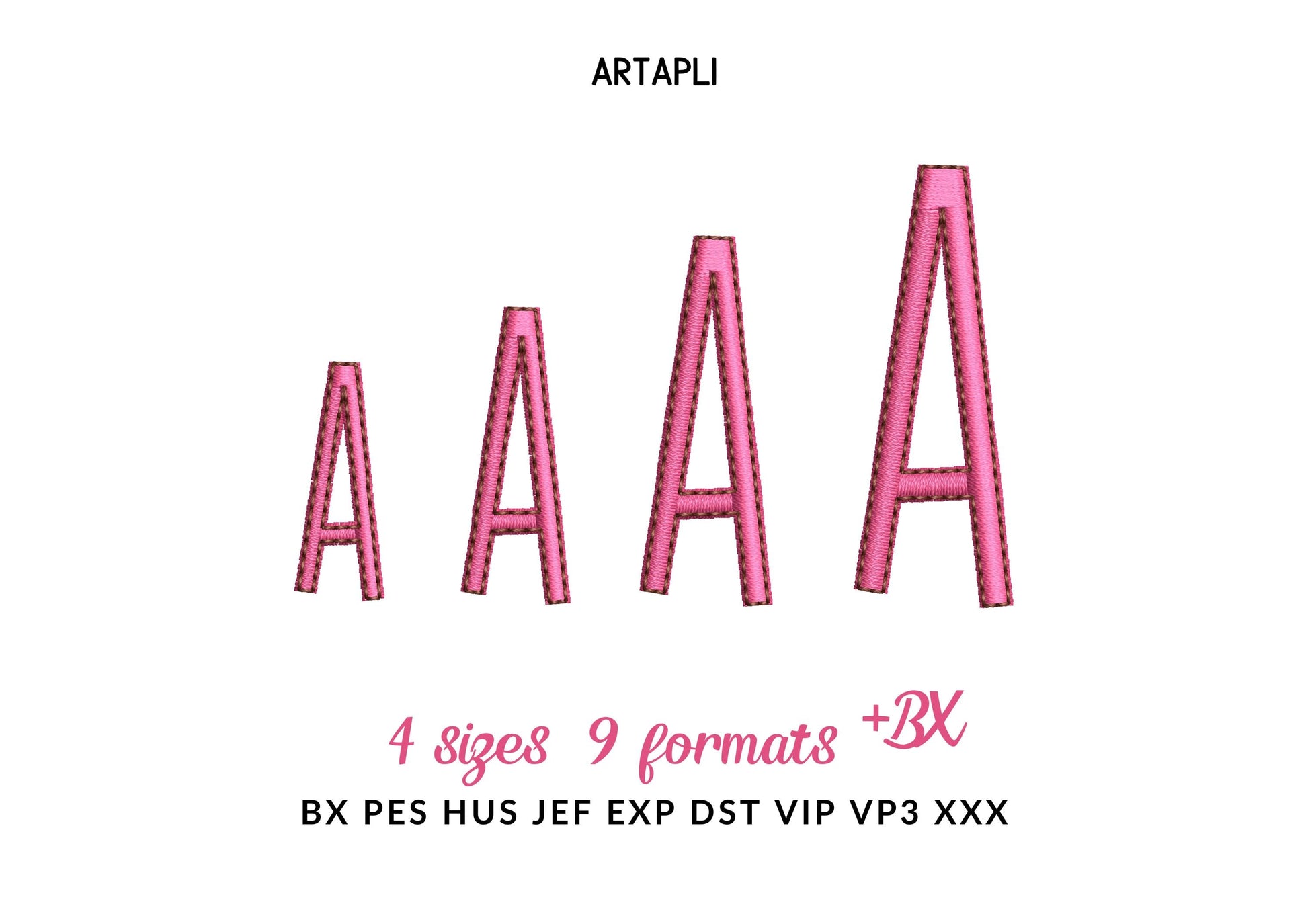 Satin stitch and outline Thin Tall MINI Font alphabet playful kids baby monogram name machine embroidery designs mini sizes 1.1 up to 2 inch