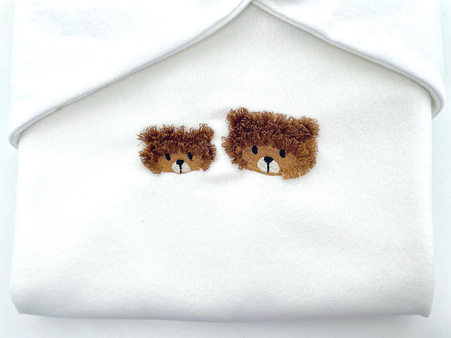 Fringed Fluffy Teddy Bear Ron Kids Baby Fur Chenille Fringe Machine Embroidery Designs Assorted Mini Sizes 2, 2.5, and 3in Cute Little Bear - Etsy