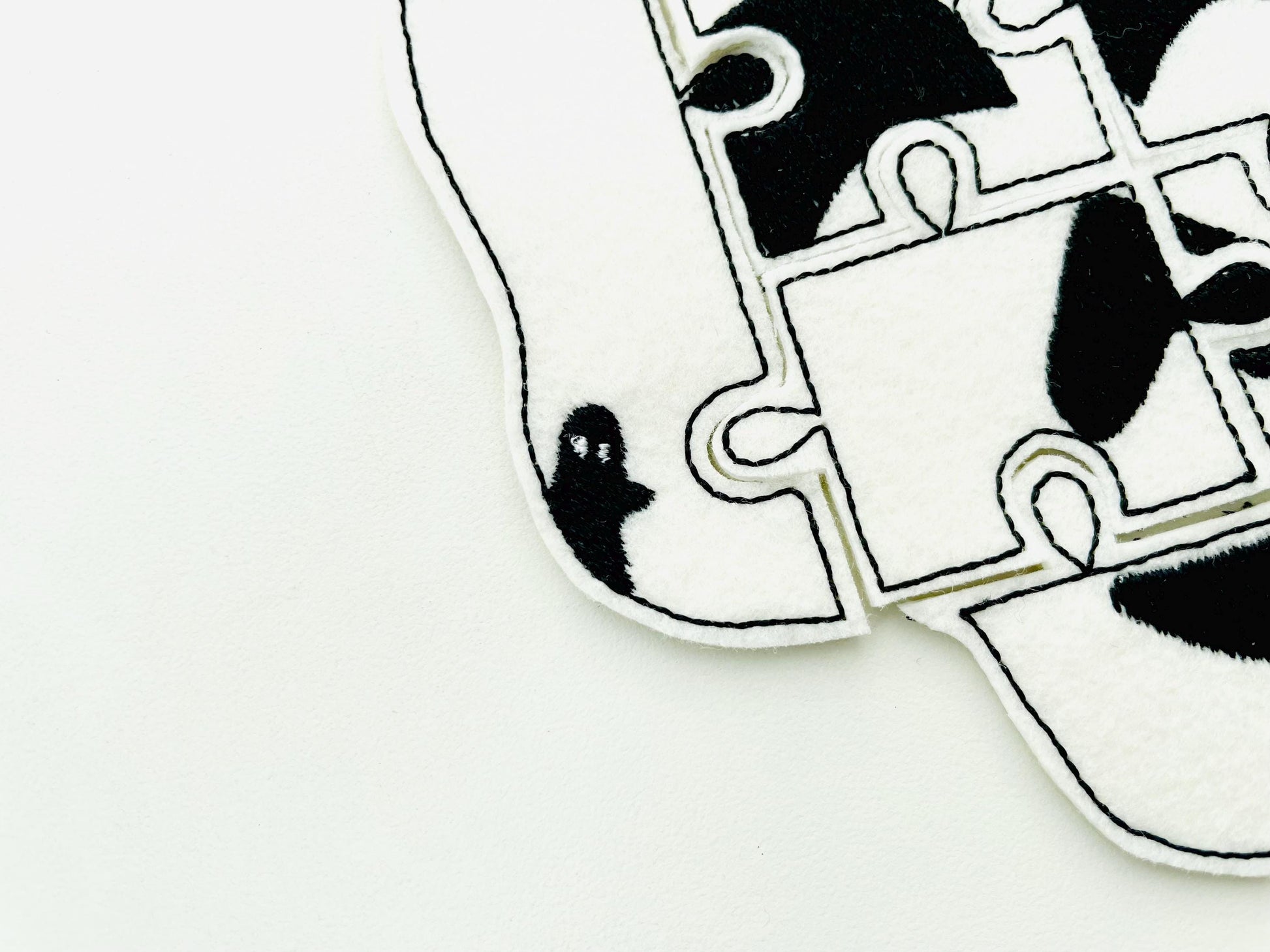 Halloween Skull Puzzle ITH in the hoop kids game gift idea Applique machine embroidery designs sizes for hoop  5x7  6x10 8x8 felt feltie