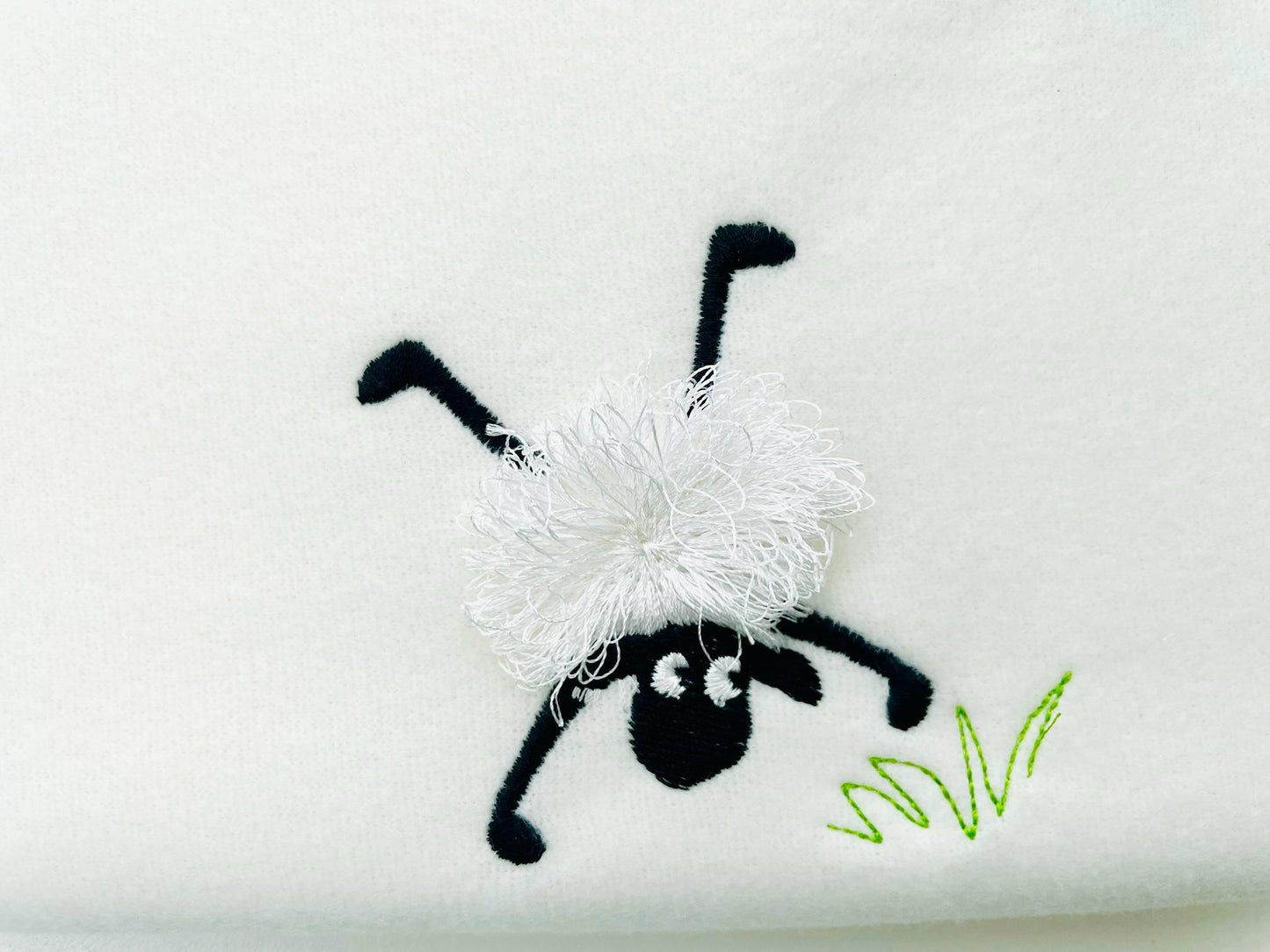 Little Fluffy Sheep Fringed Fur Lamb SET of 3 Single Sheep Machine Embroidery Designs Small Sizes 2, 3 and 3.5 Inch Awesome Kids Design - Etsy