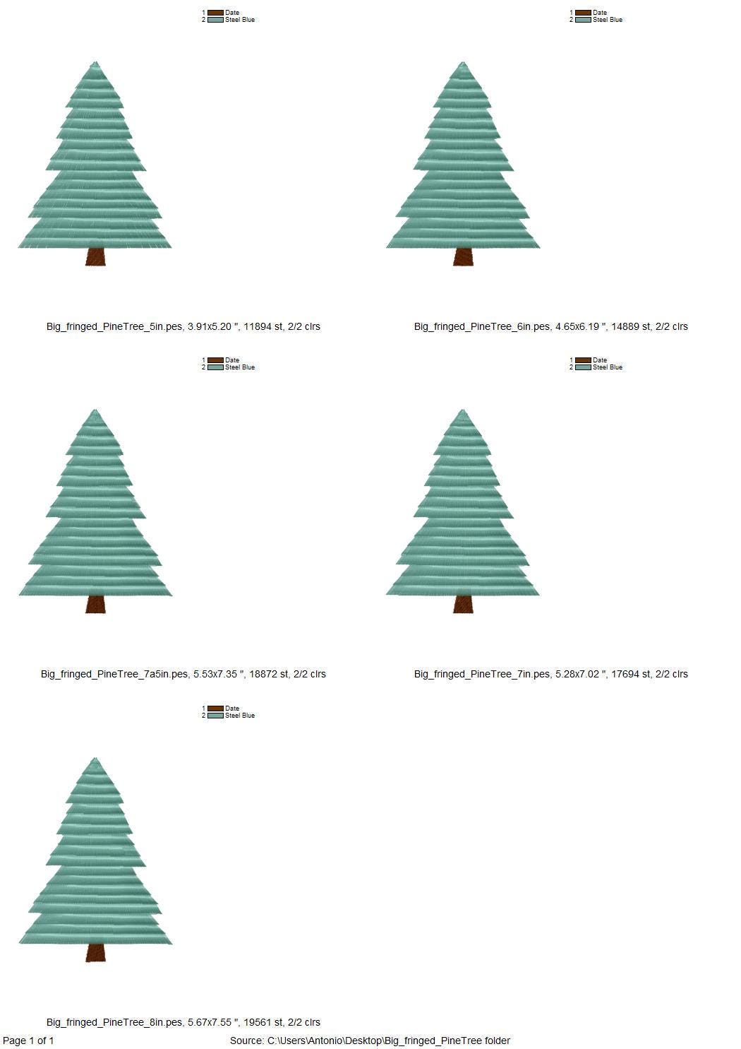 Big Fluffy Christmas Tree