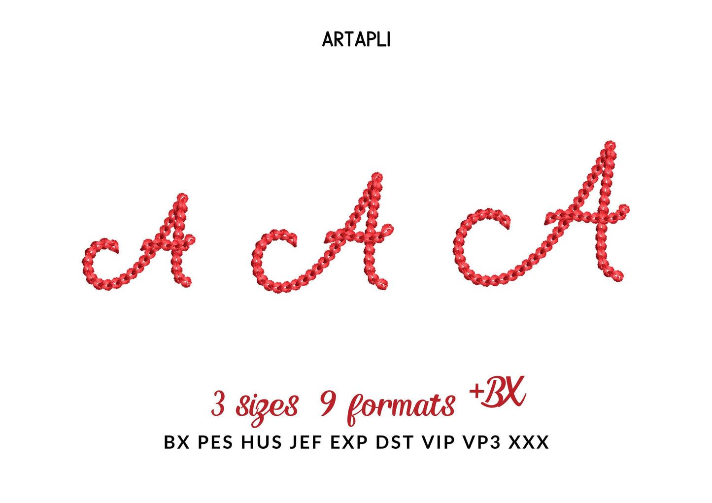 Extra Bold Mini Chain Font Delicate