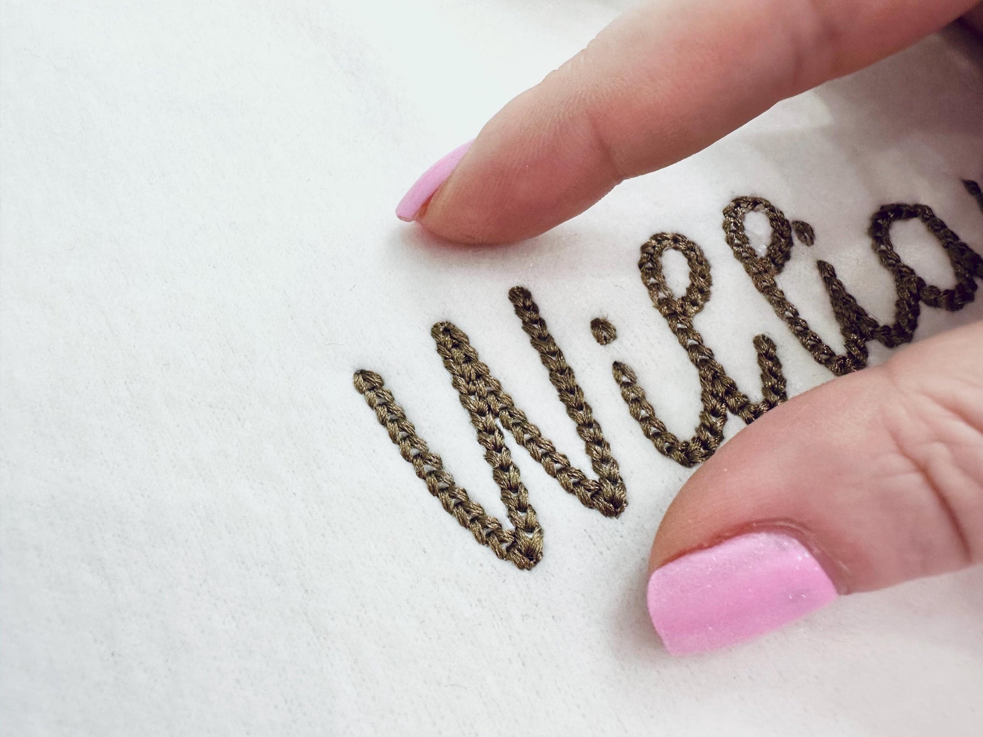 New 2025 MINI Extra Bold Tiny Chain FONT machine embroidery designs mini small sizes 1.1 up to 2.3 in kids baby handwritten script alphabet