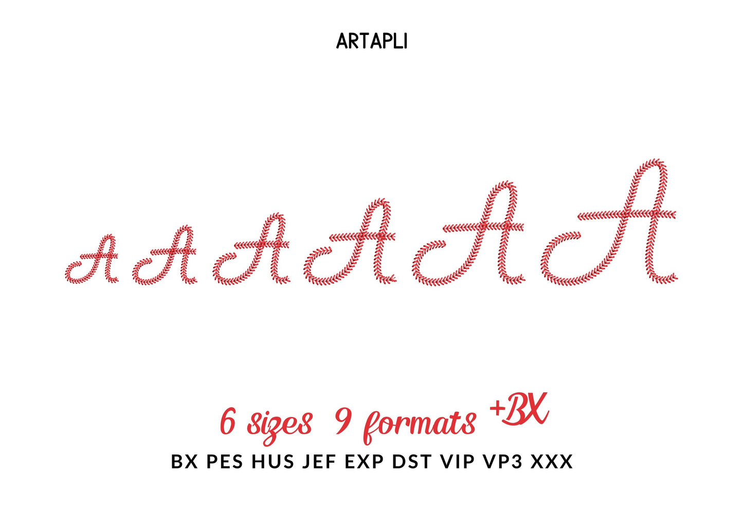 Best Winners Baseball FONT awesome sports stitch handwritten script Alphabet Monogram machine embroidery designs sizes 1.4 up to 3.5 inch BX