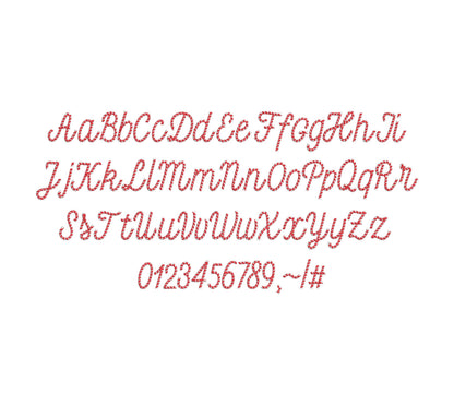 Christmas Font Candy Cane Land