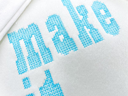 Cross Stitch Bold Font machine embroidery designs Block style Alphabet Monogram letters numbers punctuation sizes 2 up to 3.5 inch