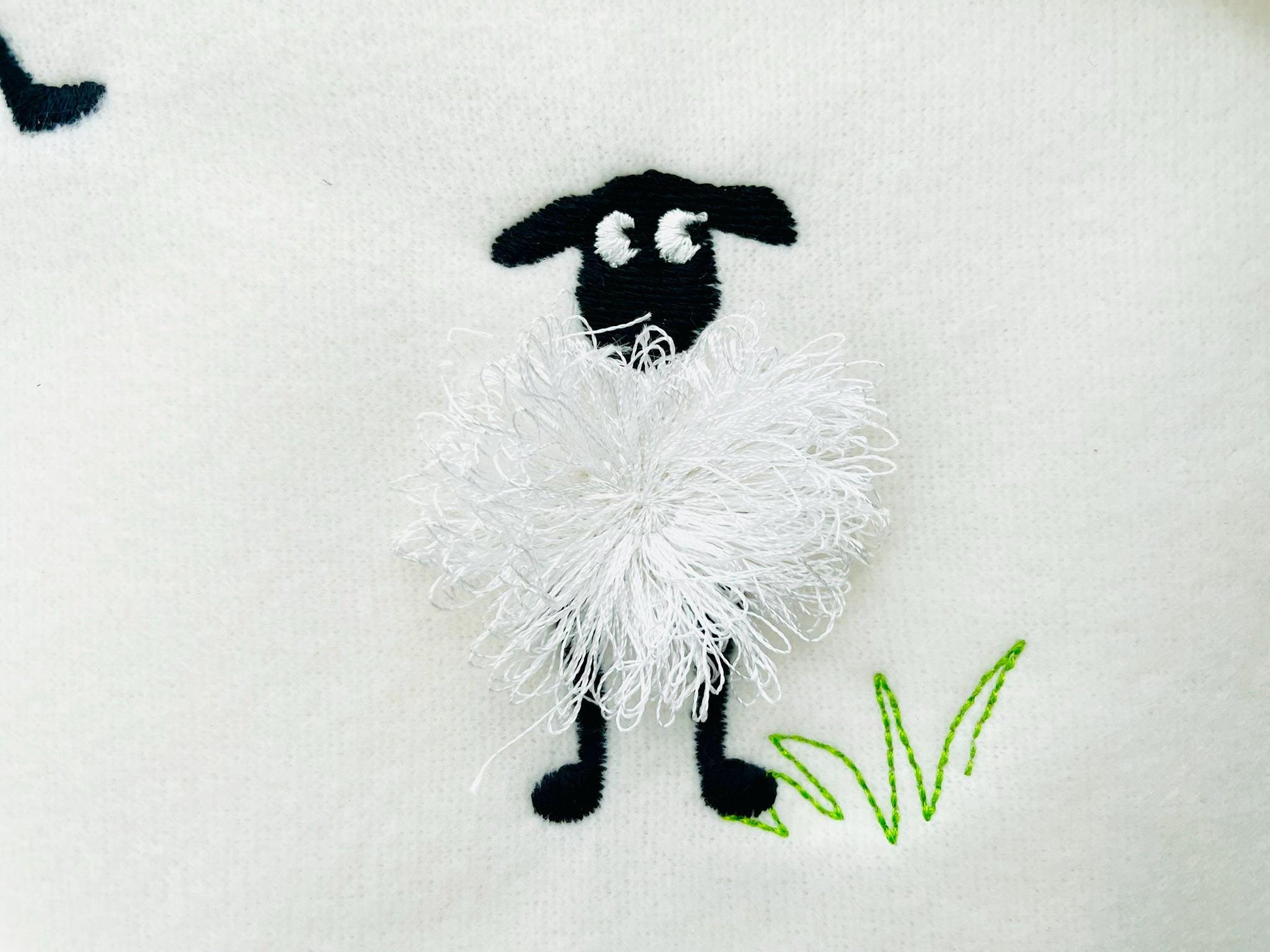 Little Fluffy Sheep Fringed Fur Lamb SET of 3 Single Sheep Machine Embroidery Designs Small Sizes 2, 3 and 3.5 Inch Awesome Kids Design - Etsy
