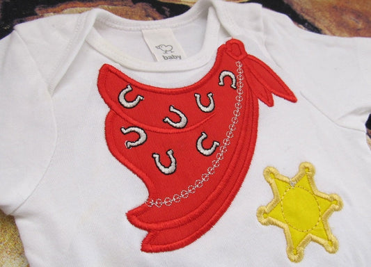 Cowboy Bandanna and Sheriff Badge