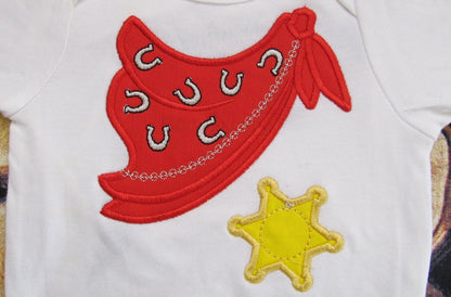 Cowboy Bandanna and Sheriff Badge