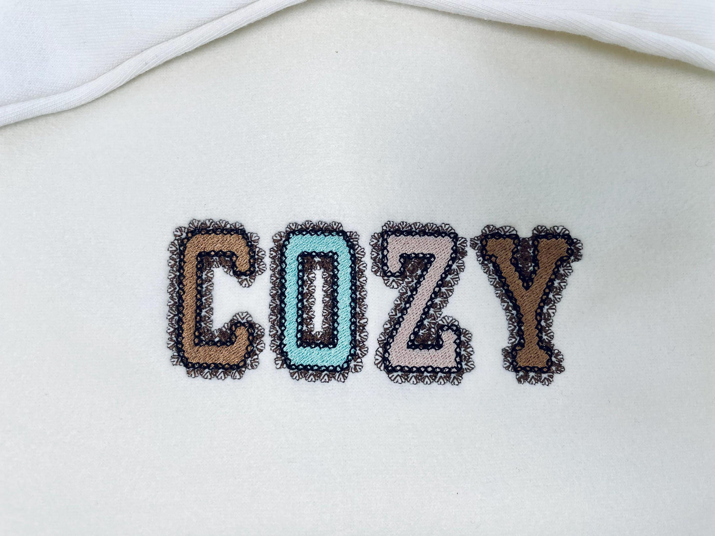 Lace Edge FONT Cozy fill stitch lace effect and outline Girly Alphabet Monogram machine embroidery designs mini sizes 1.4 up to 3.2 inch