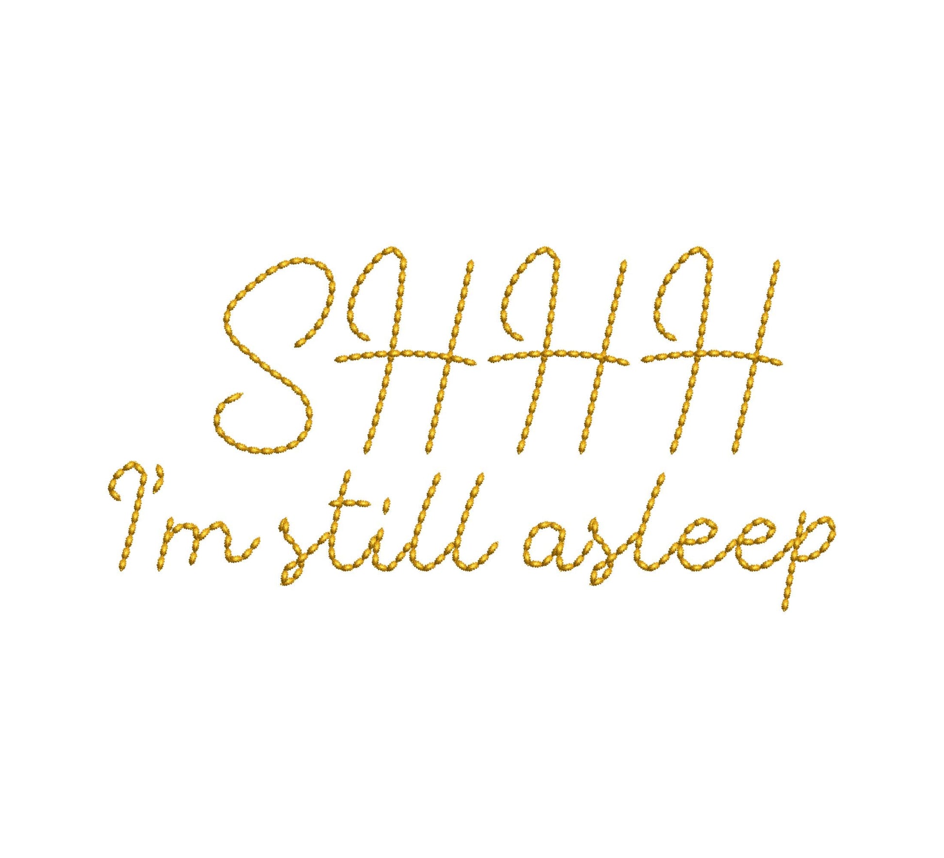 Hand stitch effect Font Willow machine embroidery designs script handwritten Alphabet Monogram kids name Font BX