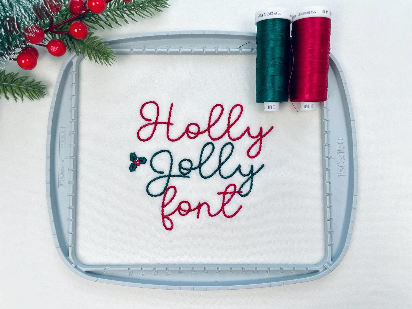 Hand stitch effect FONT ButterScript machine embroidery designs assorted sizes handwritten script alphabet Monogram kids seed stitch and BX