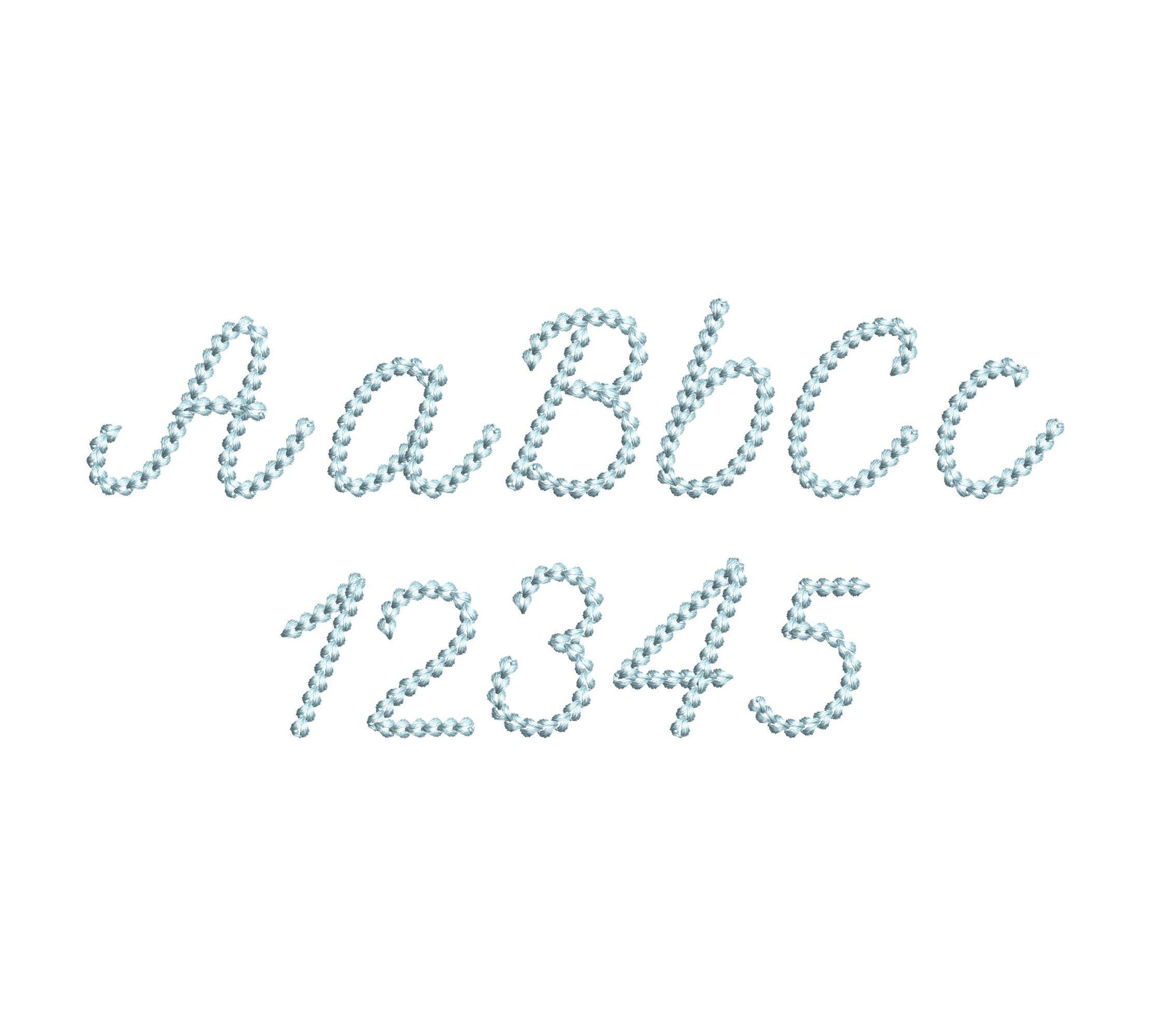 Extra Bold Mini Chain Font Petit