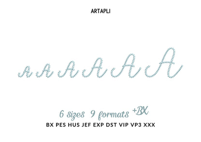 Extra Bold Mini Chain Font Petit