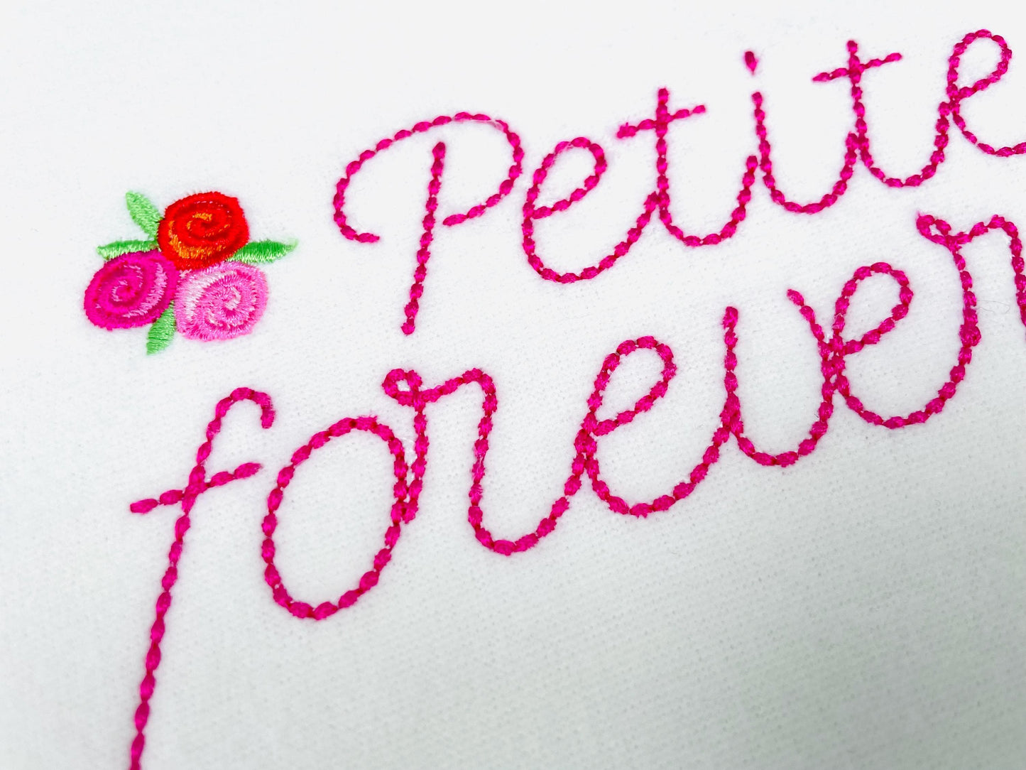 Hand stitch effect Font Petite machine embroidery designs script handwritten Alphabet Monogram kids name Font sizes 0.8 up to 2.3 inch BX