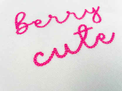 Extra Bold Tiny Chain FONT Bubbly machine embroidery designs mini sizes for kids baby names handwritten script alphabet