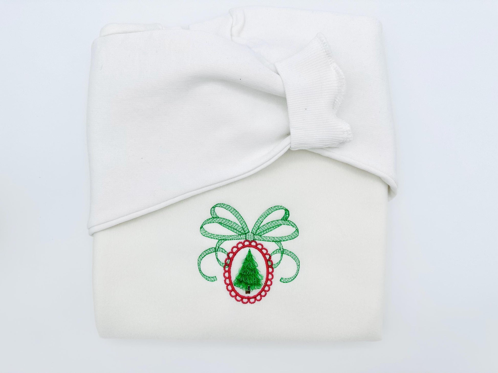 Fringed Fluffy Festive Christmas Tree in Lace Frame With Bow Fringe Chenille Pine Tree Cameo Machine Embroidery Designs Sizes 4 up to 5 Inch - Etsy