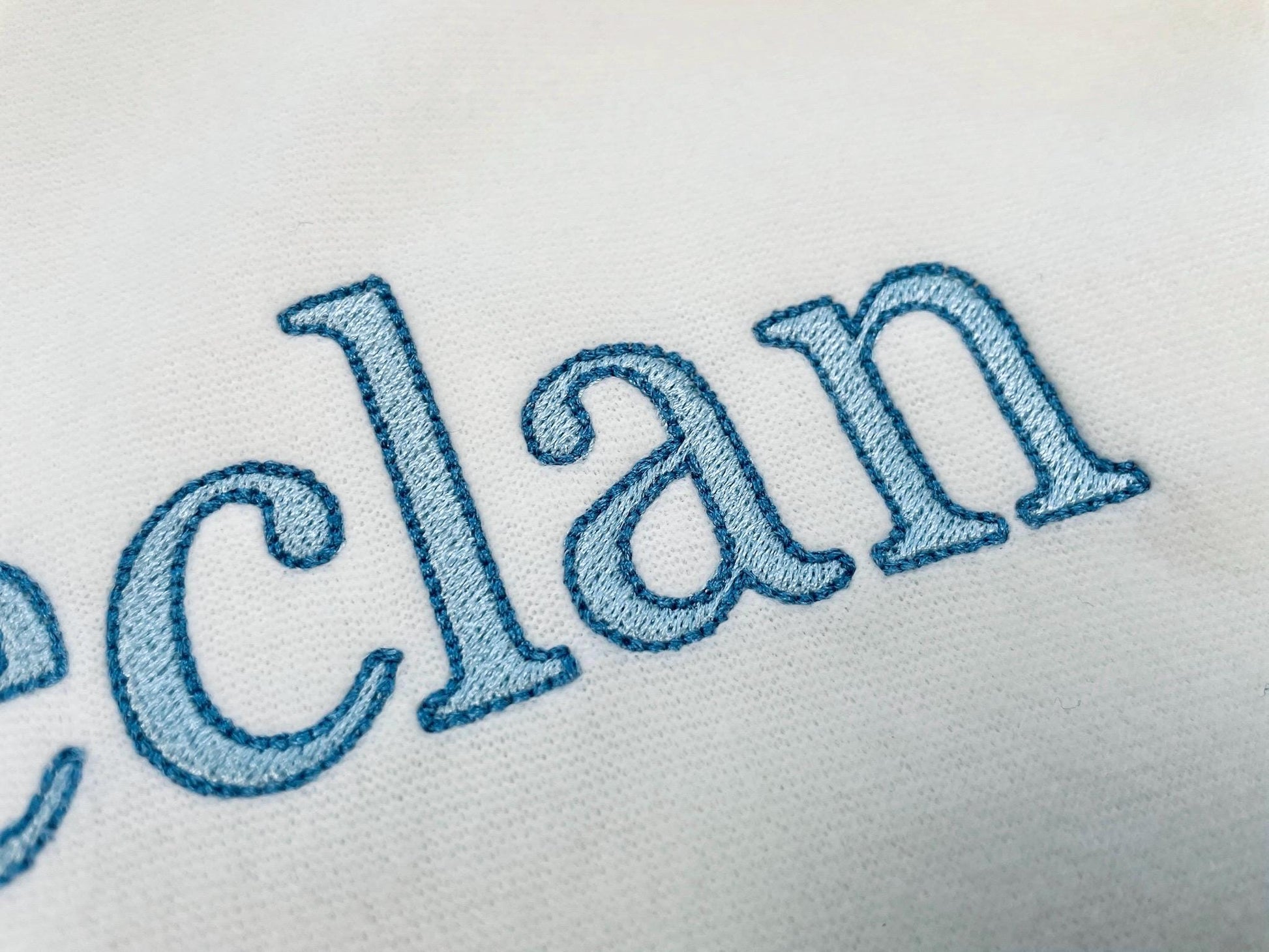 Block FONT Fill Stitch and Bean Outline Alphabet Monogram letters numbers punctuation machine embroidery designs sizes 1.3 up to 3.4 inch BX