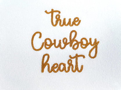 Mini Rope stitch FONT Whimsy Cowboy rodeo textured Alphabet Monogram Machine Embroidery Designs handwritten letters