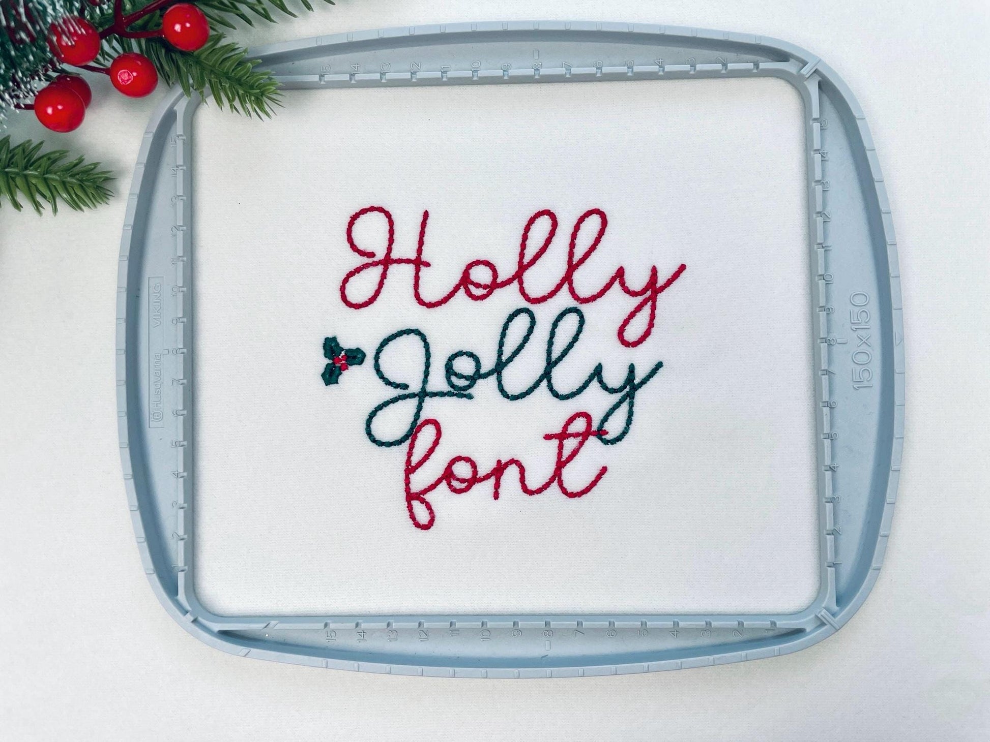 Hand stitch effect FONT ButterScript machine embroidery designs assorted sizes handwritten script alphabet Monogram kids seed stitch and BX