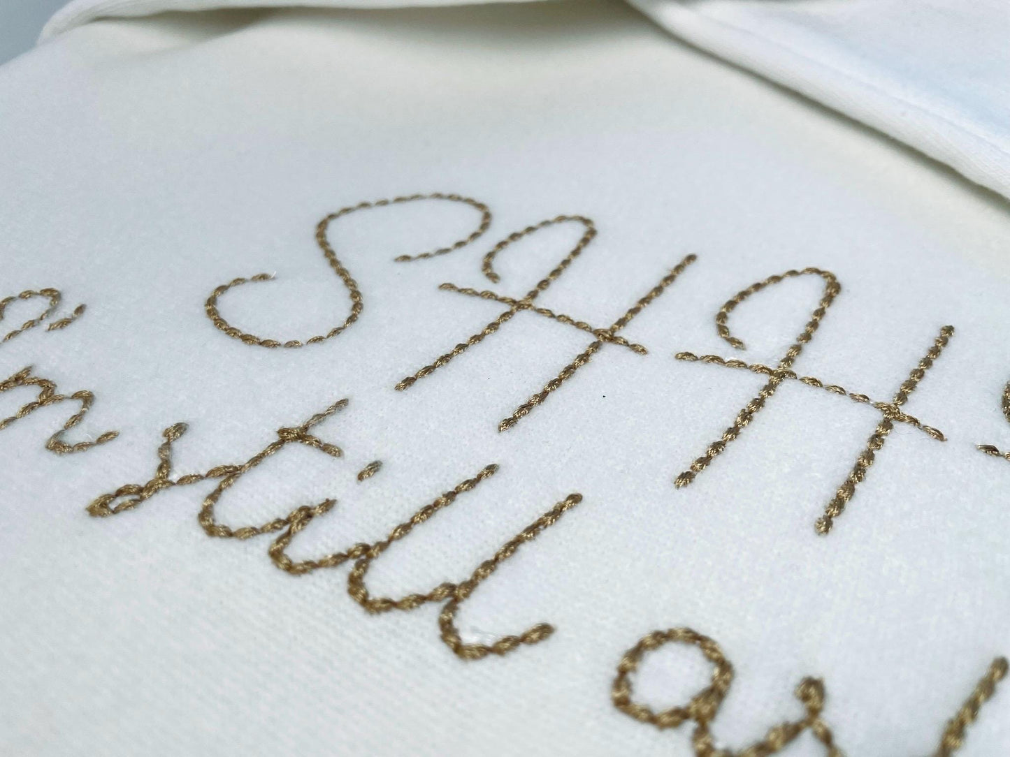 Hand stitch effect Font Willow machine embroidery designs script handwritten Alphabet Monogram kids name Font BX