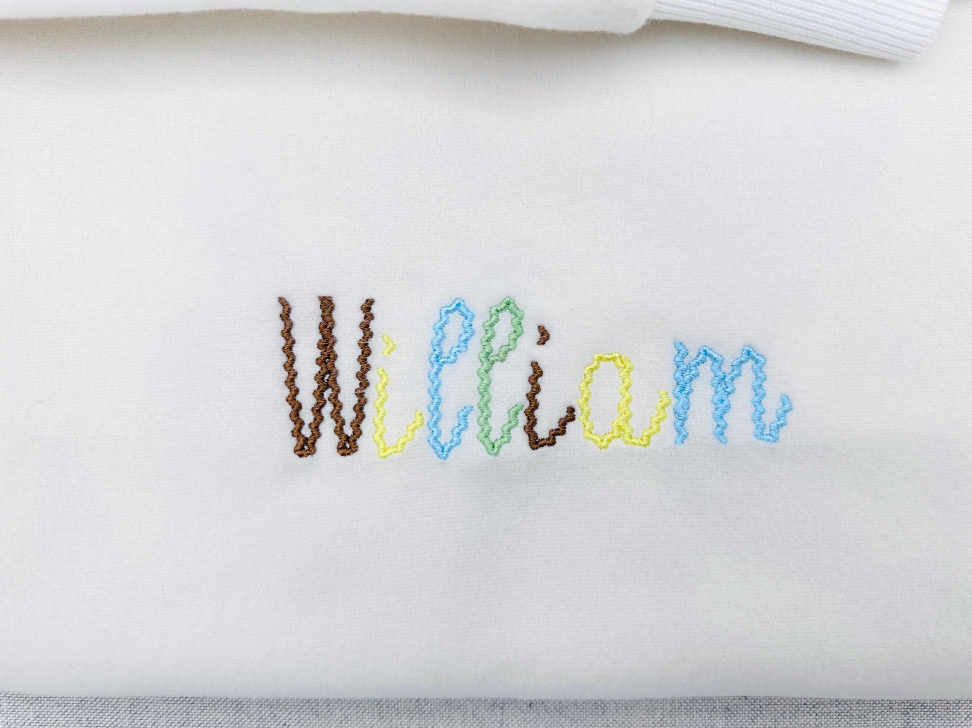 Whimsical RicRac Handwritten Font machine embroidery designs Monogram Alphabet