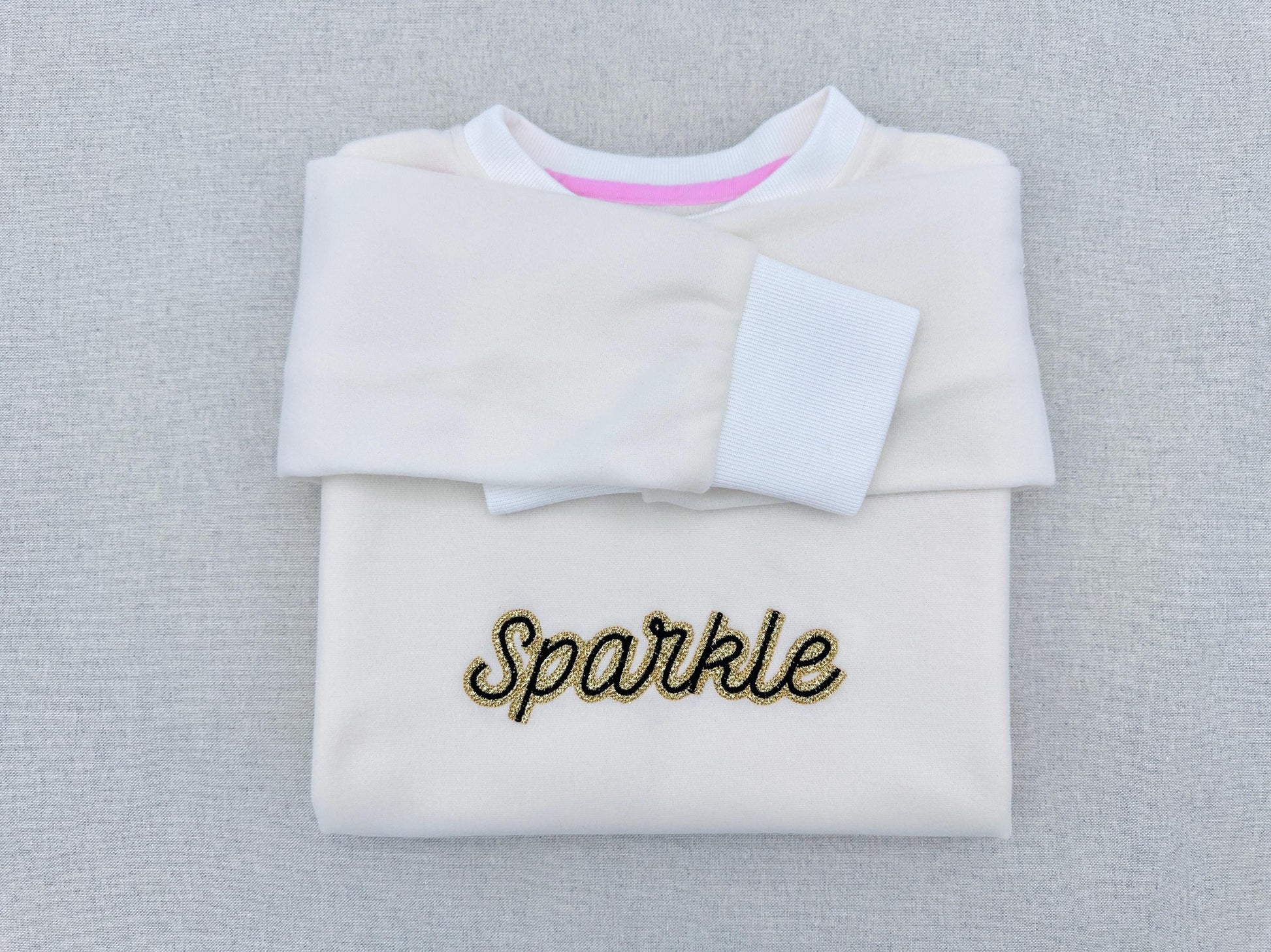 HTV vinyl satin stitch script FONT Glitter Silk glitter layer applique machine embroidery design