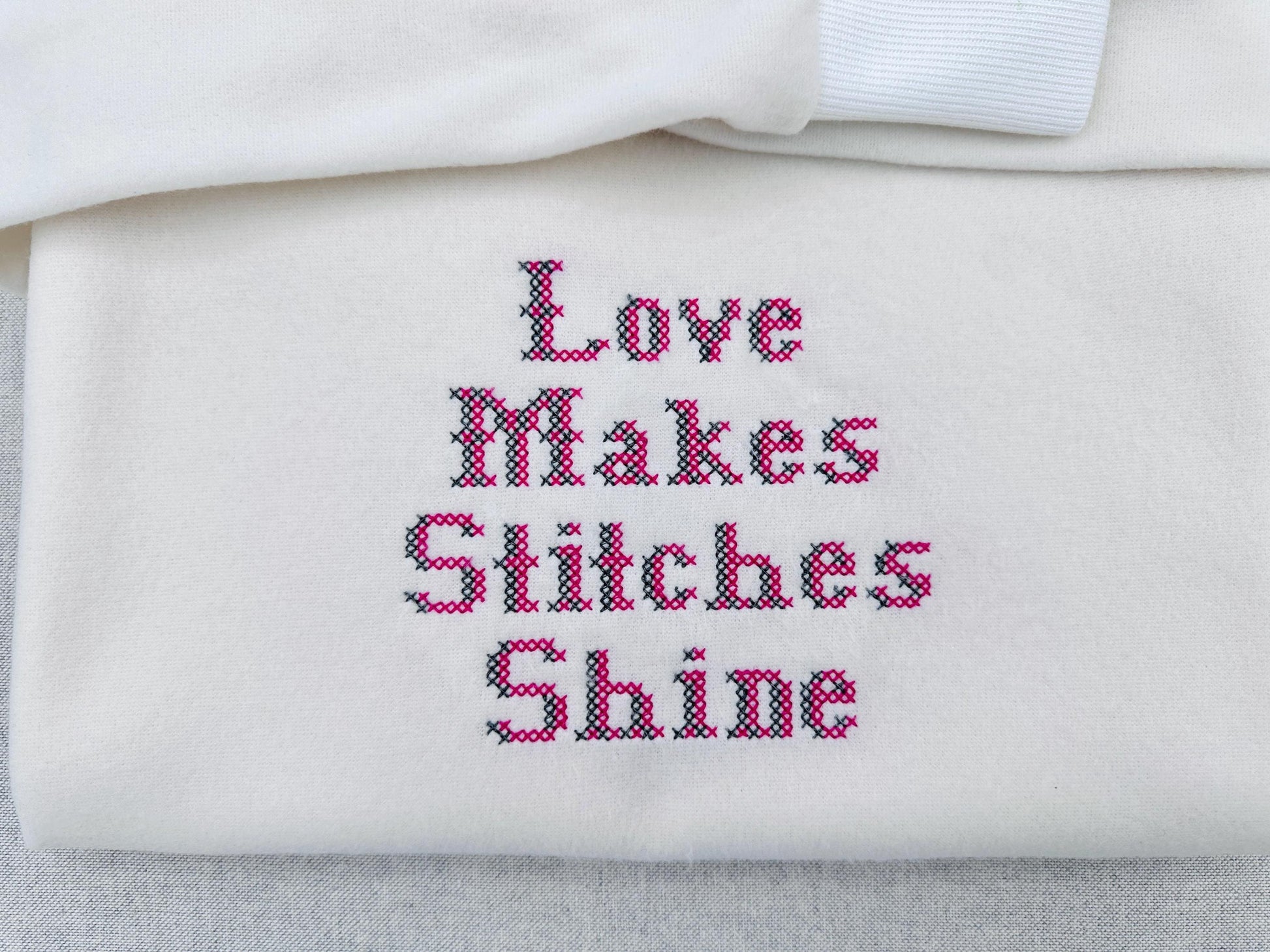 Cross Stitch Shadow FONT Cristella machine embroidery designs Alphabet Monogram