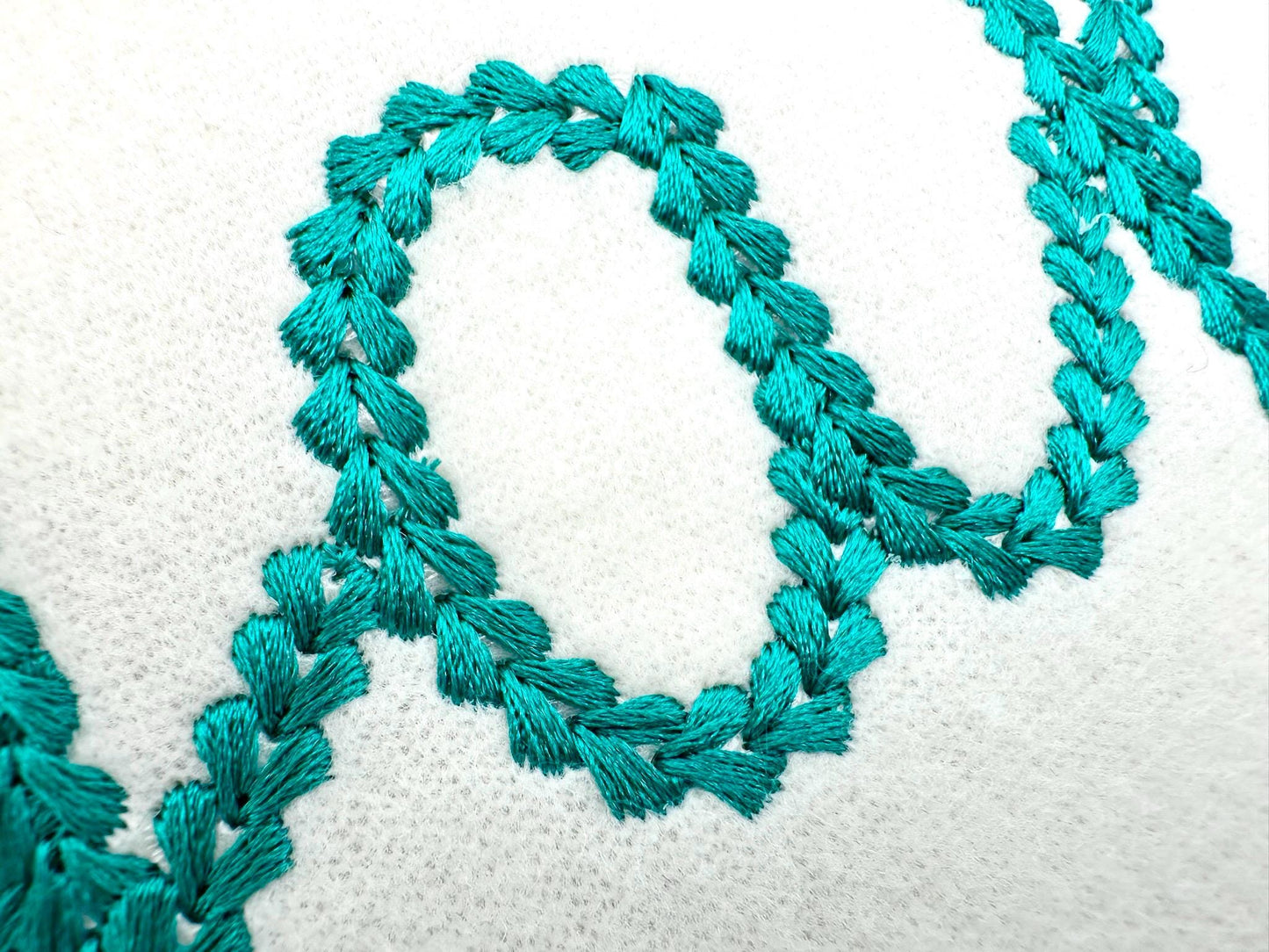 Extra Bold Chain stitch FONT Whisker handwritten alphabet machine embroidery designs monogram knit sweater effect sizes 2.4 up to 3.5 inch