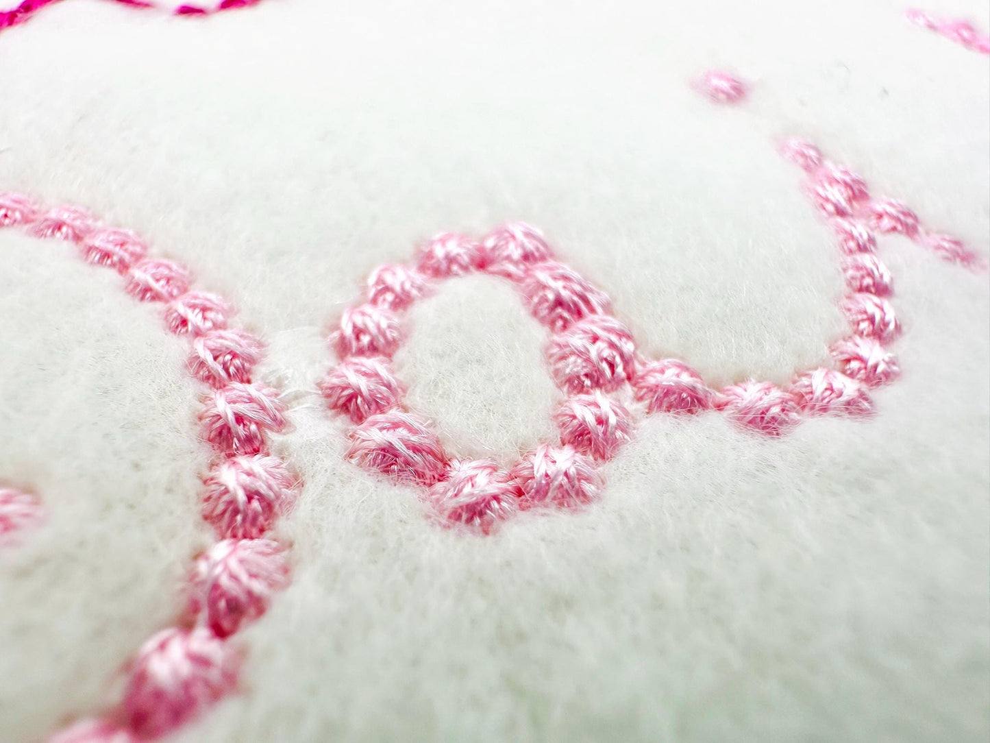 Pearl stitch FONT Bubbly Pearl handwritten script Alphabet Monogram machine embroidery designs kids girls name sizes 1 up to 2 inch, BX