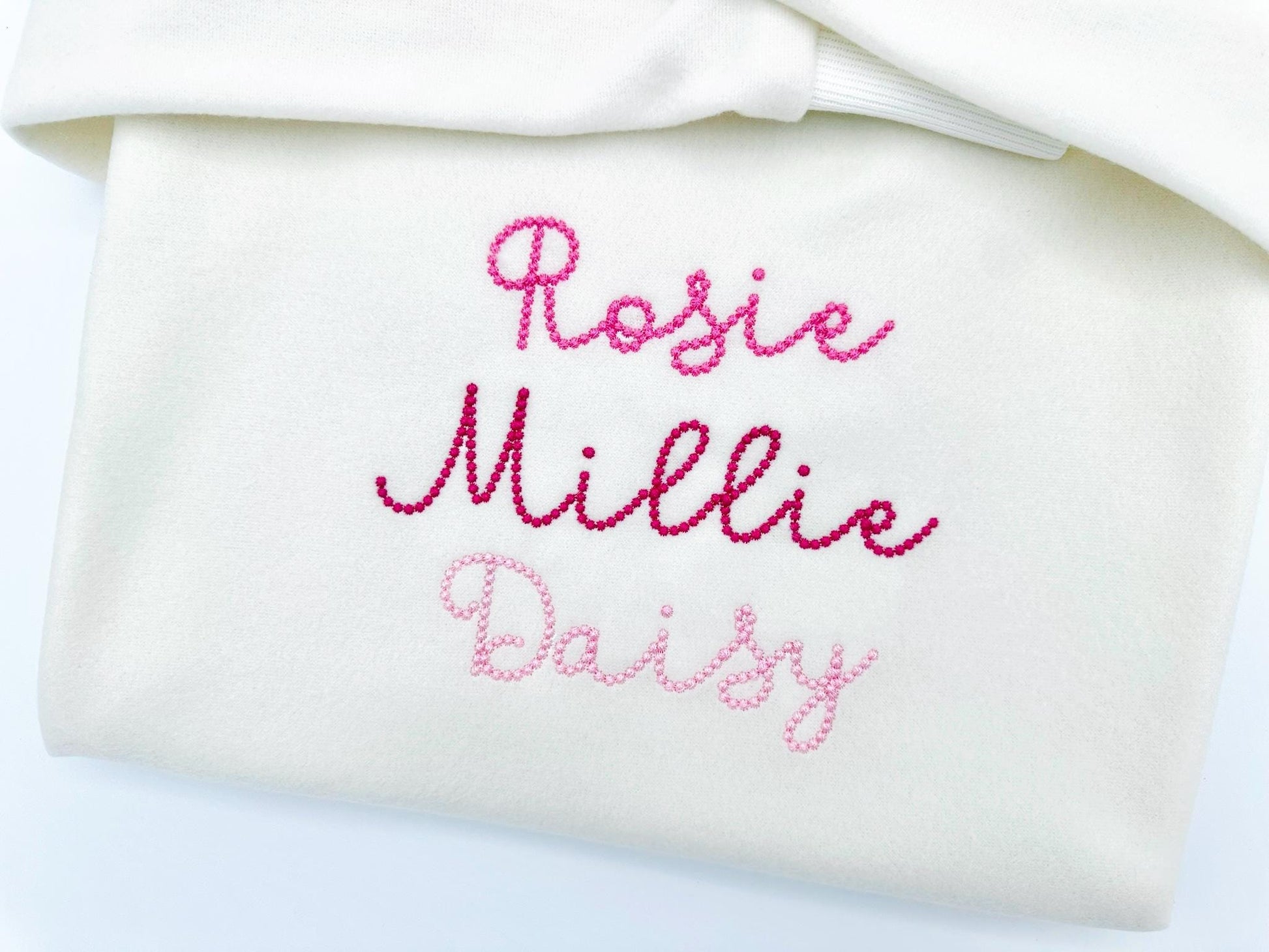 Pearl stitch FONT Bubbly Pearl handwritten script Alphabet Monogram machine embroidery designs kids girls name sizes 1 up to 2 inch, BX